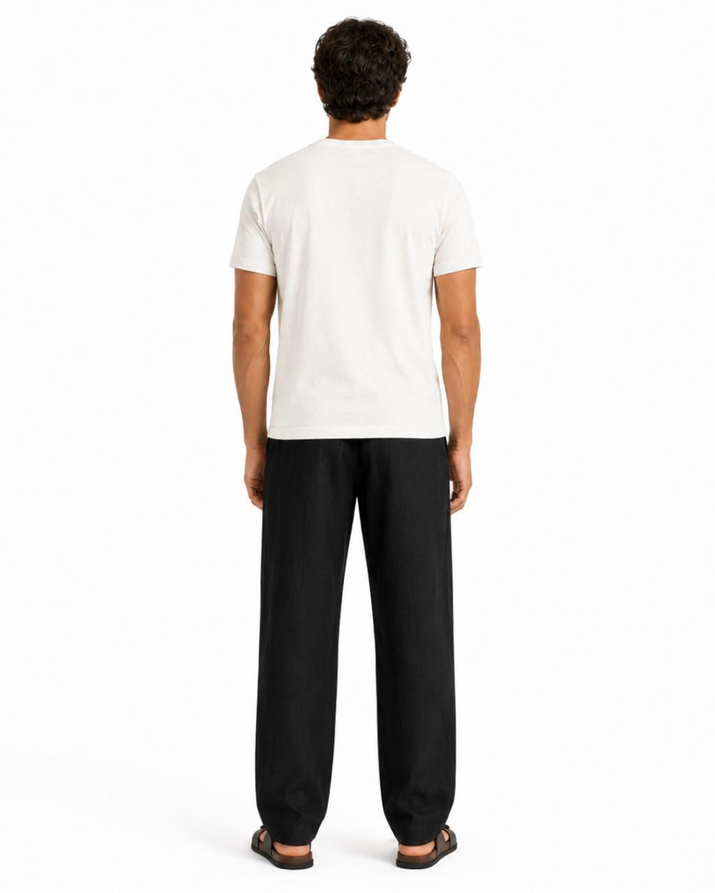 Pantalón Recto Manta lino
