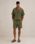 Short Lino con Jareta