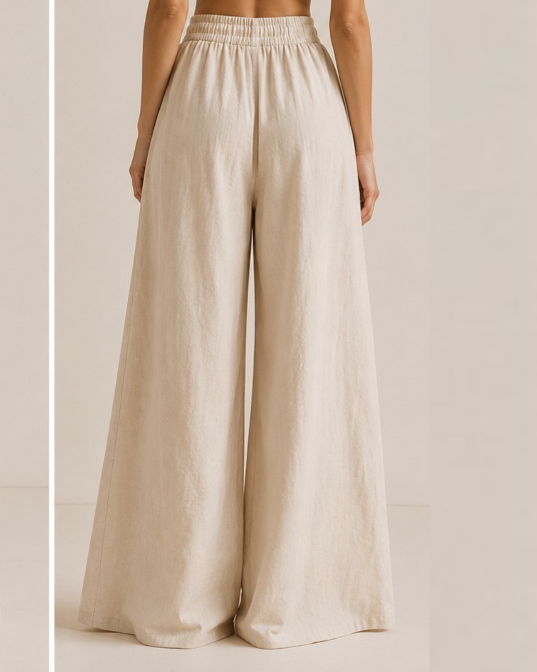 Pantalón de Lino - Wide Leg
