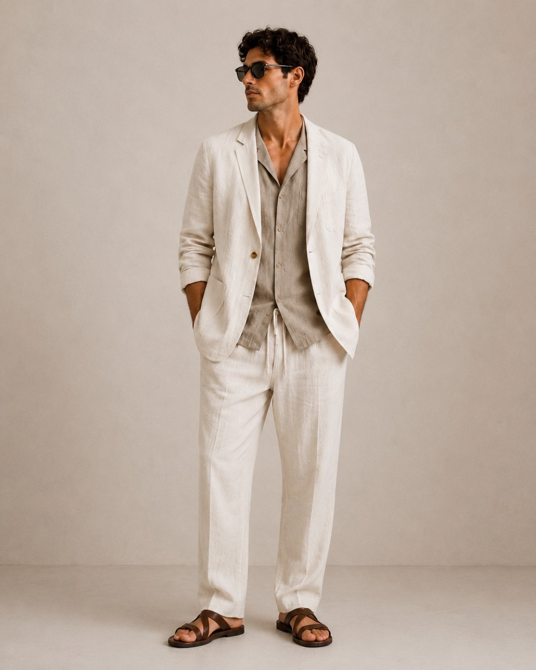 Blazer de Lino - Corte Relajado
