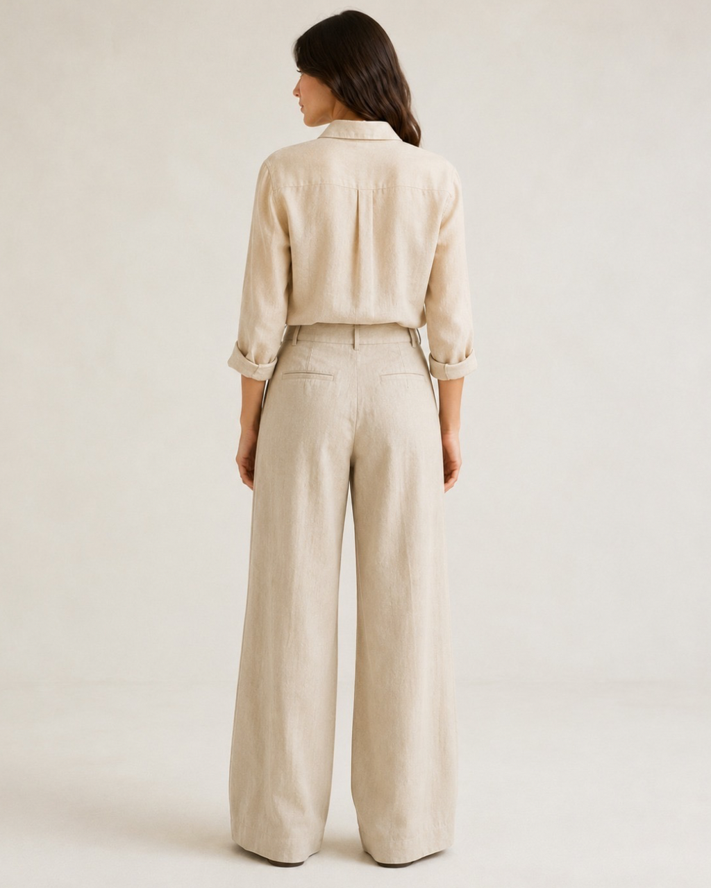 Pantalón Sastre Lino - Tiro Alto
